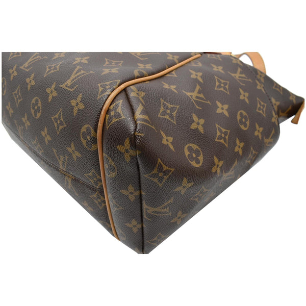 LOUIS VUITTON Totally MM Monogram Canvas Shoulder Bag Brown