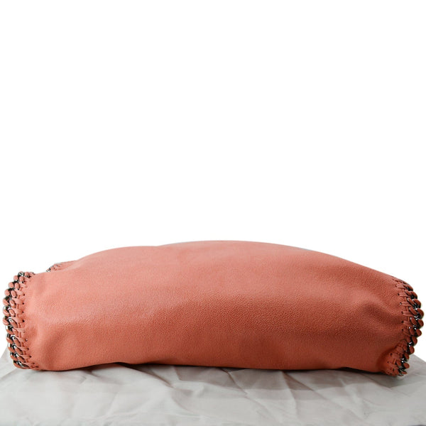 STELLA MCCARTNEY Falabella Large Faux Leather Chain Shoulder Bag Red