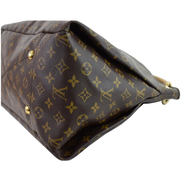 Lv Artsy MM Monogram Canvas Shoulder Bag studs