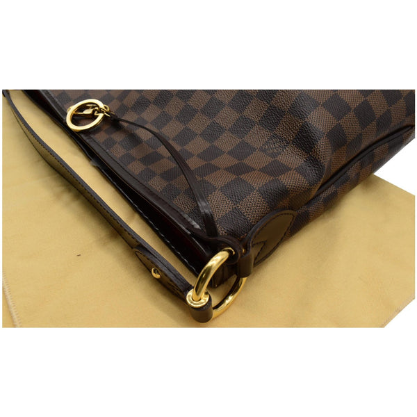 LOUIS VUITTON Delightful MM Damier Ebene Hobo Bag Brown