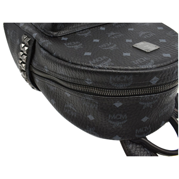 preloved MCM Stark Classic Small Visetos Canvas Backpack Bag