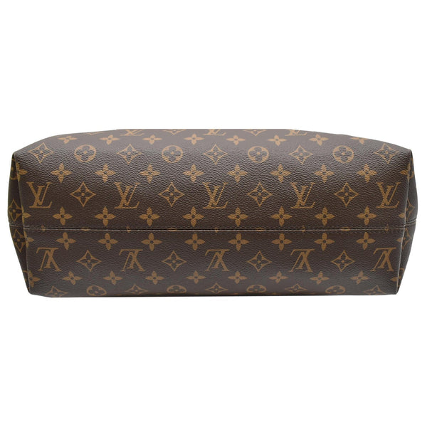 LOUIS VUITTON Graceful MM Monogram Canvas Shoulder Bag Brown