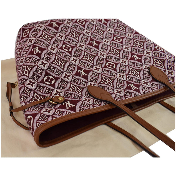 Lv Neverfull MM Since 1854 Jacquard Bag corner view