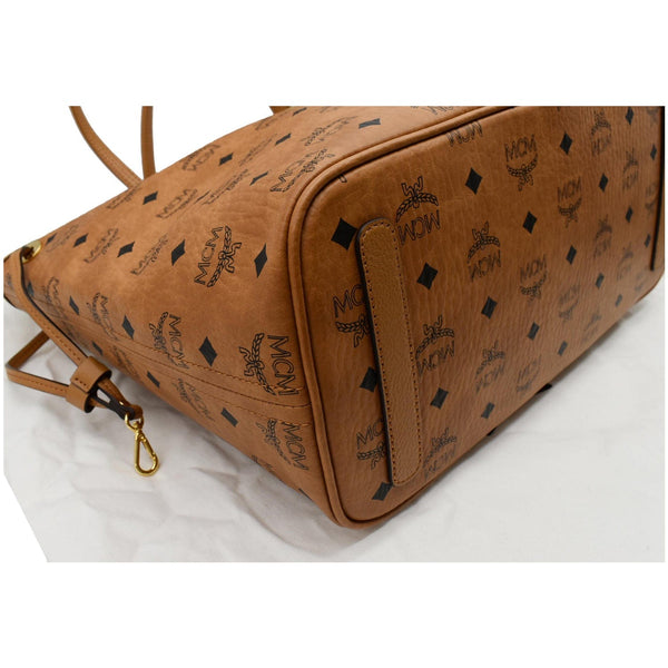 MCM Reversible Liz Medium Visetos Canvas Shopper Tote Bag