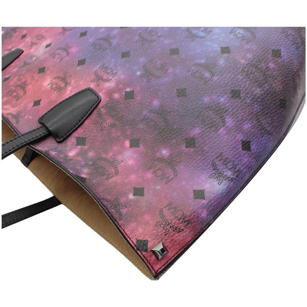 preloved MCM Galaxy Visetos Medium Monogram Canvas Shopper Tote