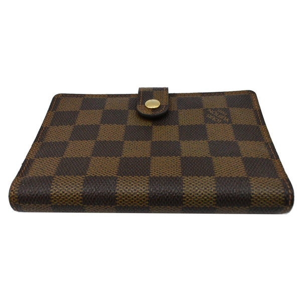 LOUIS VUITTON Agenda PM Damier Ebene Planner Cover Brown