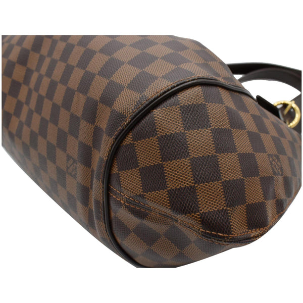 LOUIS VUITTON Sistina GM Damier Ebene Shoulder Bag Brown