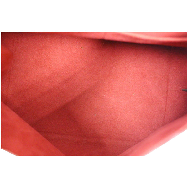 Interior lv Bergamo PM Damier Ebene Crossbody Bag