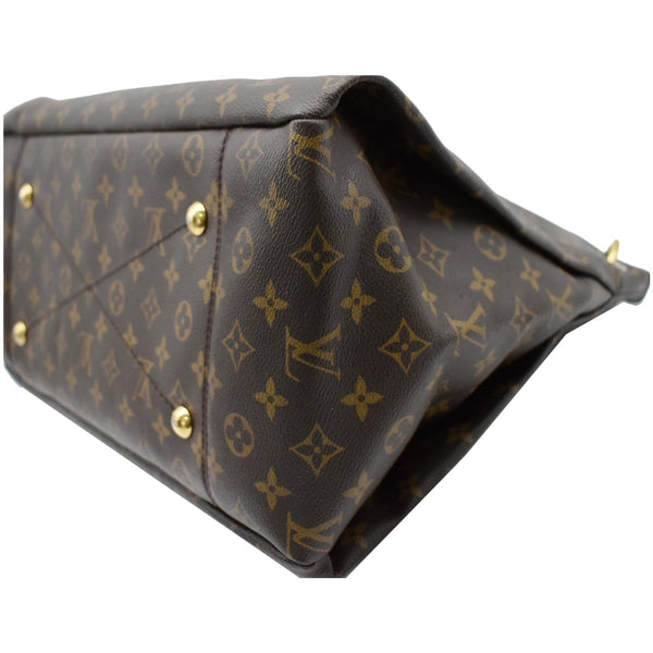 LOUIS VUITTON Artsy MM Monogram Canvas Hobo Bag Brown