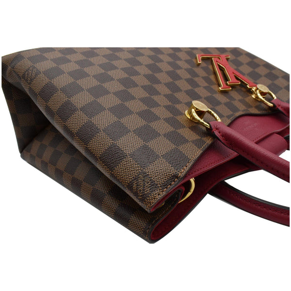 LOUIS VUITTON LV Riverside Damier Ebene Shoulder Bag Brown