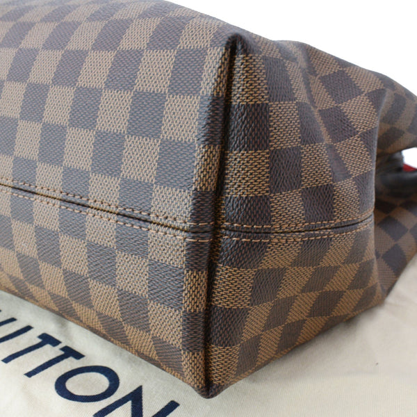 LOUIS VUITTON Graceful MM Damier Ebene Shoulder Bag Brown - Hot Deals