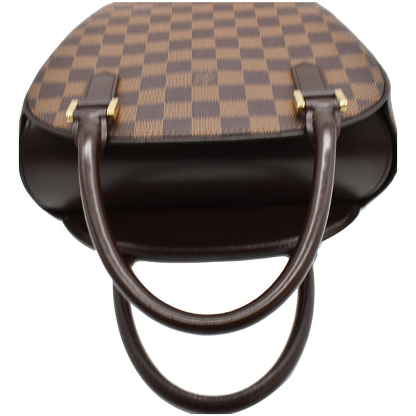 LOUIS VUITTON Sarria Seau Damier Ebene Tote Bag Brown