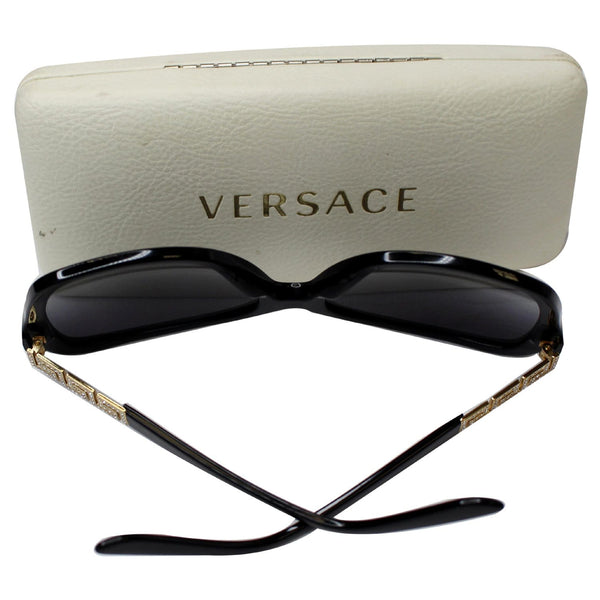 VERSACE Jeweled Butterfly Gradient 4271-B Sunglasses Black/Gold