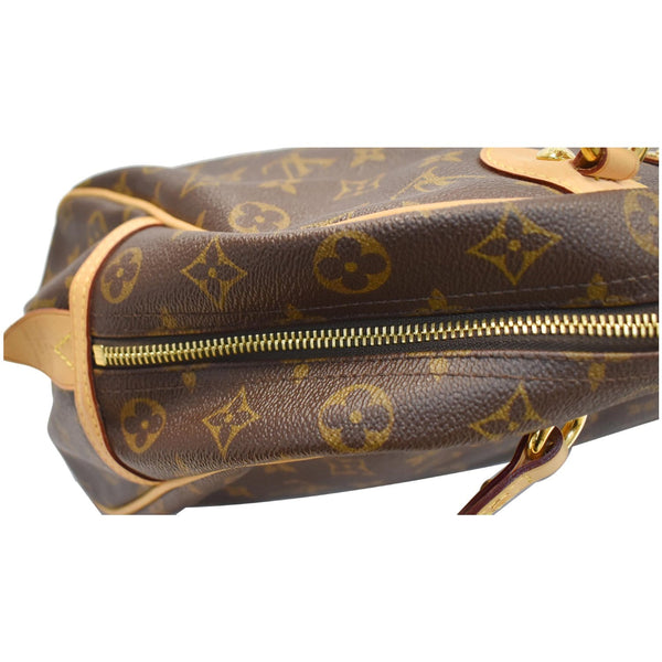 LOUIS VUITTON Montorgueil GM Monogram Canvas Shoulder Bag Brown