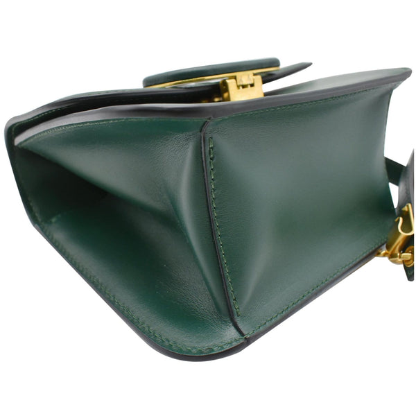 VALENTINO Garavani VSling Small Smooth Leather Shoulder Bag Green
