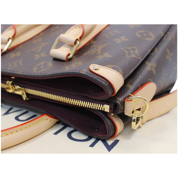 used LV Soufflot BB Monogram Canvas Shoulder Bag corner view