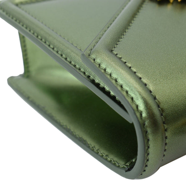 Dolce & Gabbana Small Devotion Nappa Mordore Leather Bag