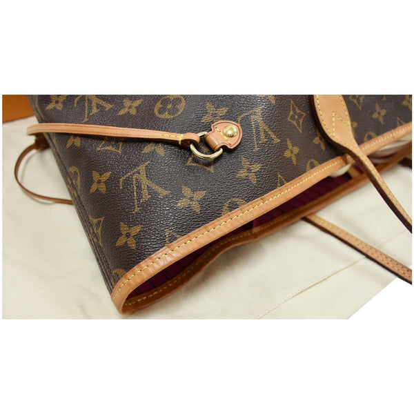 LOUIS VUITTON Neverfull GM Monogram Canvas Tote Shoulder Bag Brown