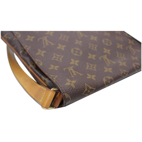 LOUIS VUITTON Musette Salsa GM Monogram Canvas Crossbody Bag Brown - straps