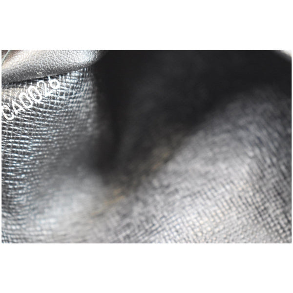 LOUIS VUITTON Passport Holder Epi Leather Wallet Black