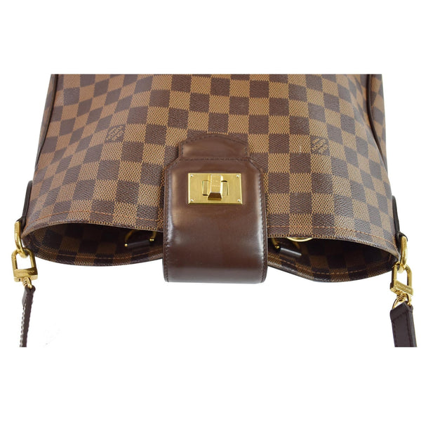 LOUIS VUITTON Cabas Rosebery Damier Ebene Shoulder Bag Brown