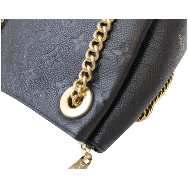 LOUIS VUITTON Surene BB Monogram Empreinte Shoulder Bag Black
