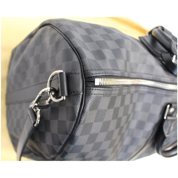 Louis Vuitton Keepall 55 Damier Graphite Travel Bag corner