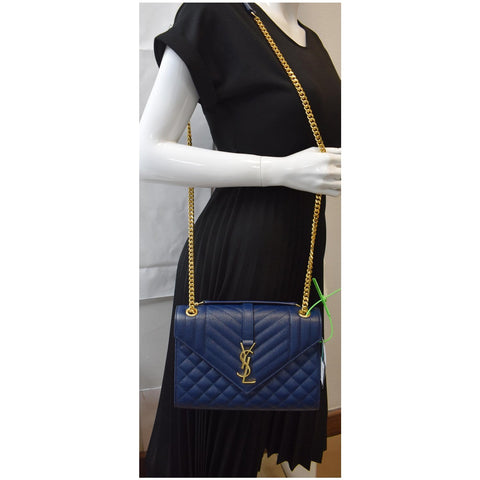 Yves Saint Laurent Envelope Chain Medium Shoulder Bag for women