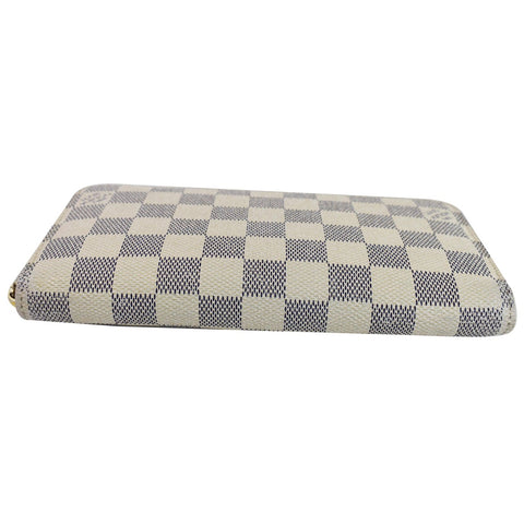 Louis Vuitton Damier Azur Zippy Wallet top side