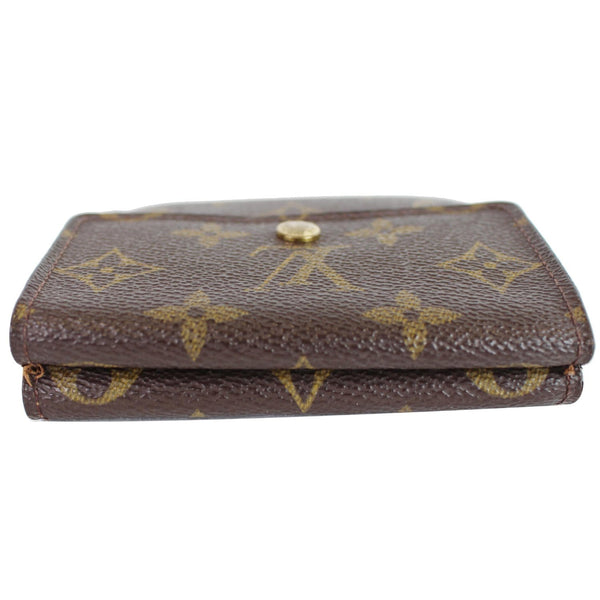 Preowned Lv Monogram Canvas Elise Bifold Wallet Brown