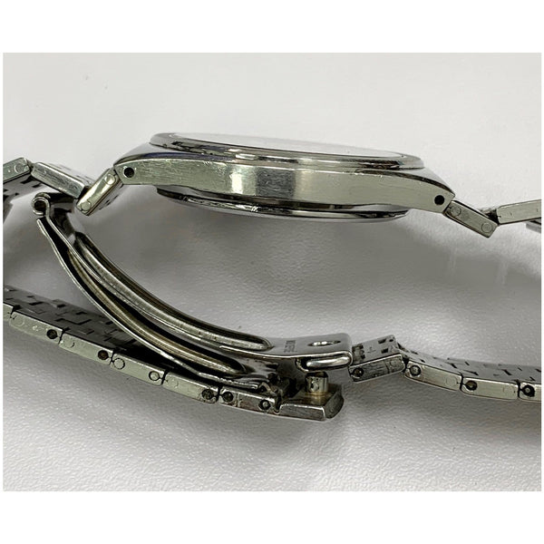 OMEGA Seamaster Cal 1342 Stainless Steel Quartz Men's Watch Vintage