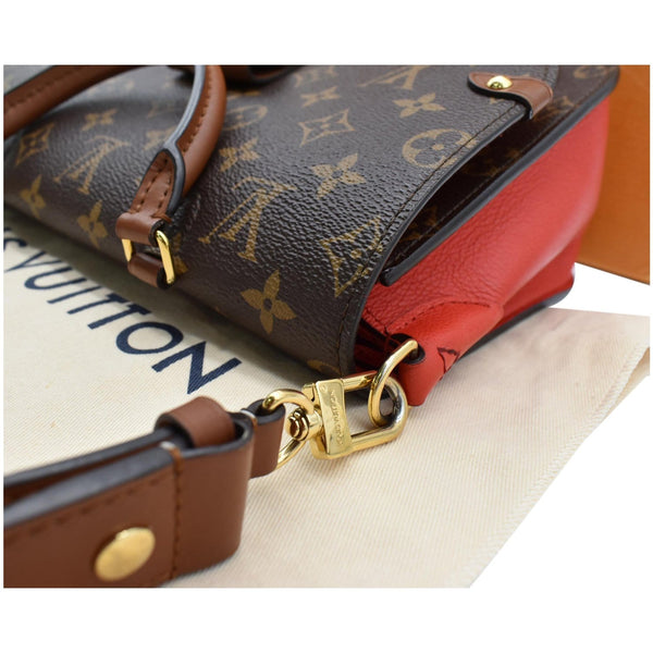 LOUIS VUITTON Vaugirard Monogram Canvas Shoulder Bag Coquelicot