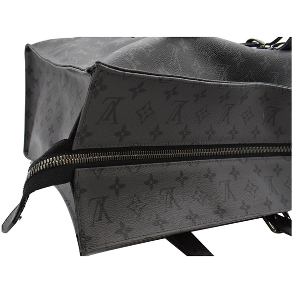 LOUIS VUITTON Cabas Zippe GM Monogram Eclipse Tote Bag Black