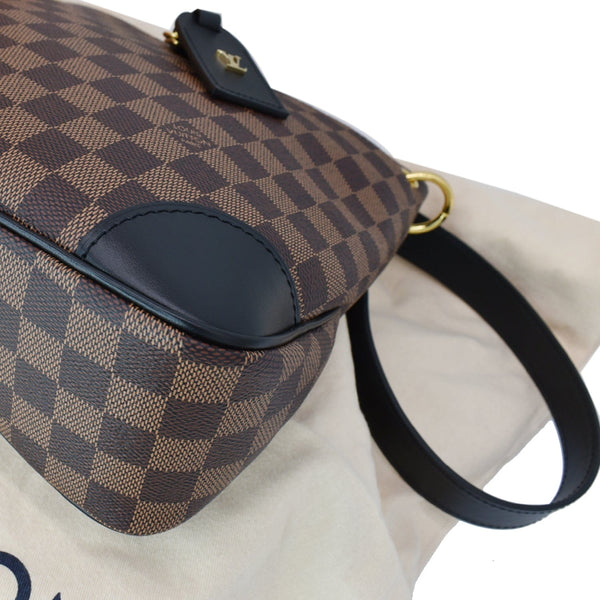 LOUIS VUITTON Odeon NM MM Damier Ebene Shoulder Bag Black/Brown