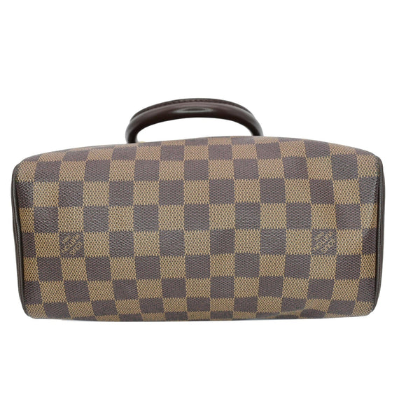 LOUIS VUITTON Brera Damier Ebene Satchel Bag Brown