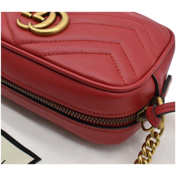 Gucci GG Marmont Matelasse Mini Leather Crossbody Bag