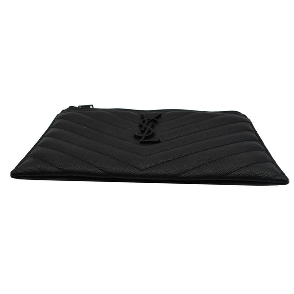Yves Saint Laurent Bill Pouch Grain De Poudre Black - DDH