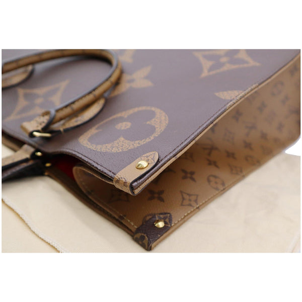 Louis Vuitton Onthego GM Reverse Monogram Canvas Tote Bag