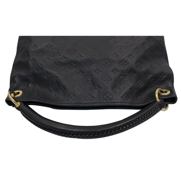 top view lv Artsy MM Empreinte Leather Shoulder Bag