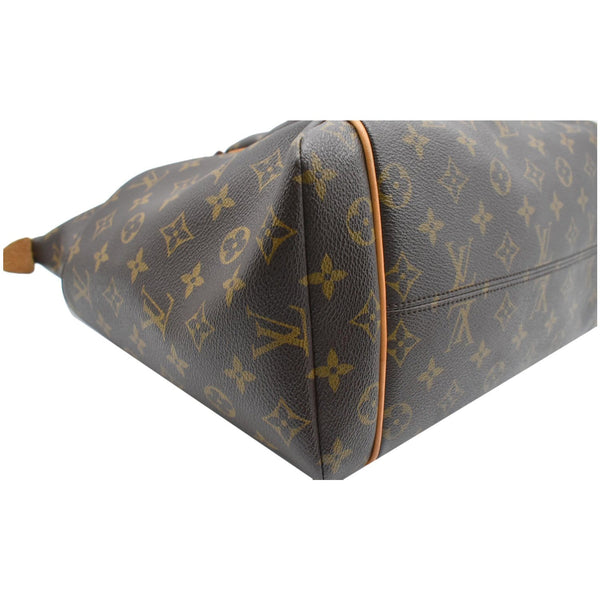 LOUIS VUITTON Totally MM Monogram Canvas Shoulder Bag Brown