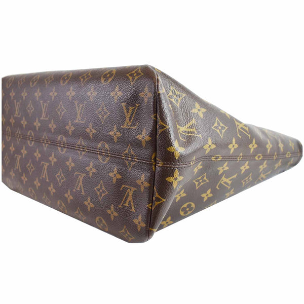 LOUIS VUITTON Monogram Canvas Raspail MM Shoulder Bag Brown