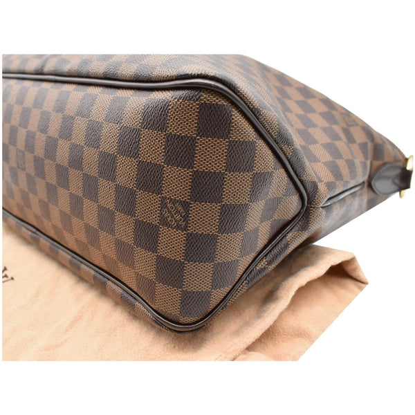 LOUIS VUITTON Delightful MM Damier Ebene Hobo Bag Brown