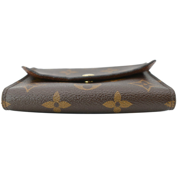 LOUIS VUITTON Elise Monogram Canvas Wallet Brown