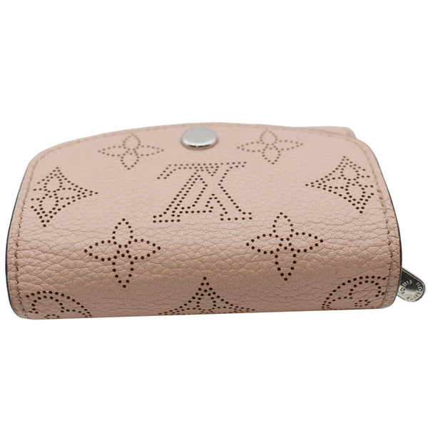 LOUIS VUITTON Iris Mahina Monogram Leather Compact Wallet Magnolia