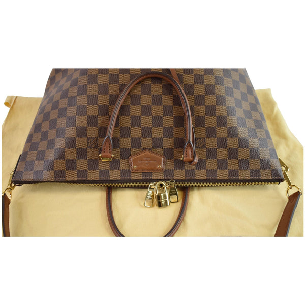 Louis Vuitton Belmont Damier Ebene bag top handles