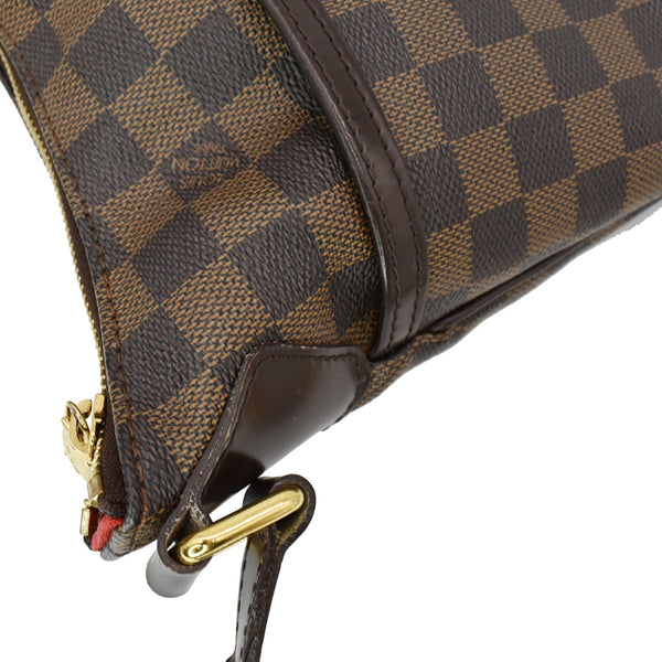 LOUIS VUITTON Bloomsbury PM Damier Ebene Crossbody Bag Brown