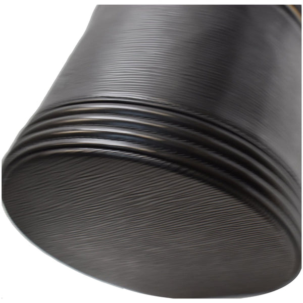 LOUIS VUITTON Cannes Epi Leather Vanity Bag Black