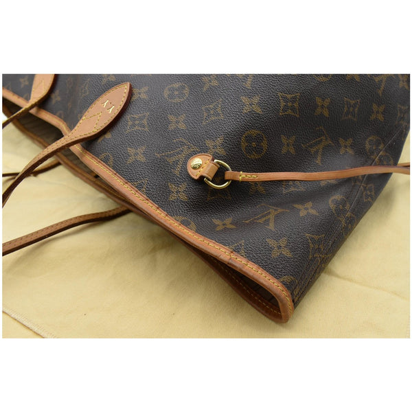 LOUIS VUITTON Neverfull GM Monogram Canvas Tote Bag Brown