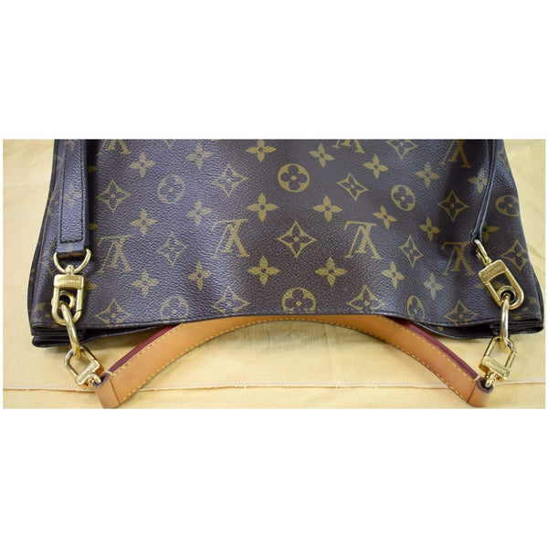 LOUIS VUITTON Metis Hobo Monogram Canvas Shoulder Bag Brown