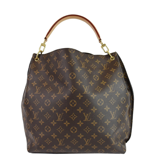 LOUIS VUITTON Metis Hobo Monogram Canvas Shoulder Bag Brown